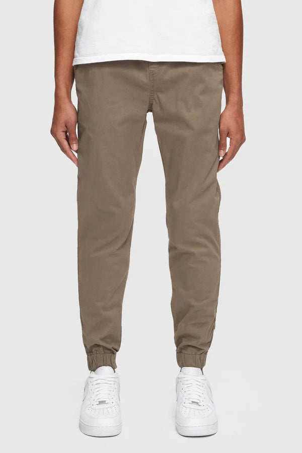 MIDWEIGHT CHINO JOGGER "TAUPE"