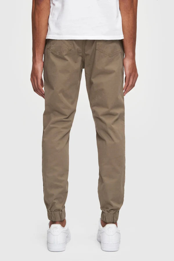 MIDWEIGHT CHINO JOGGER "TAUPE"