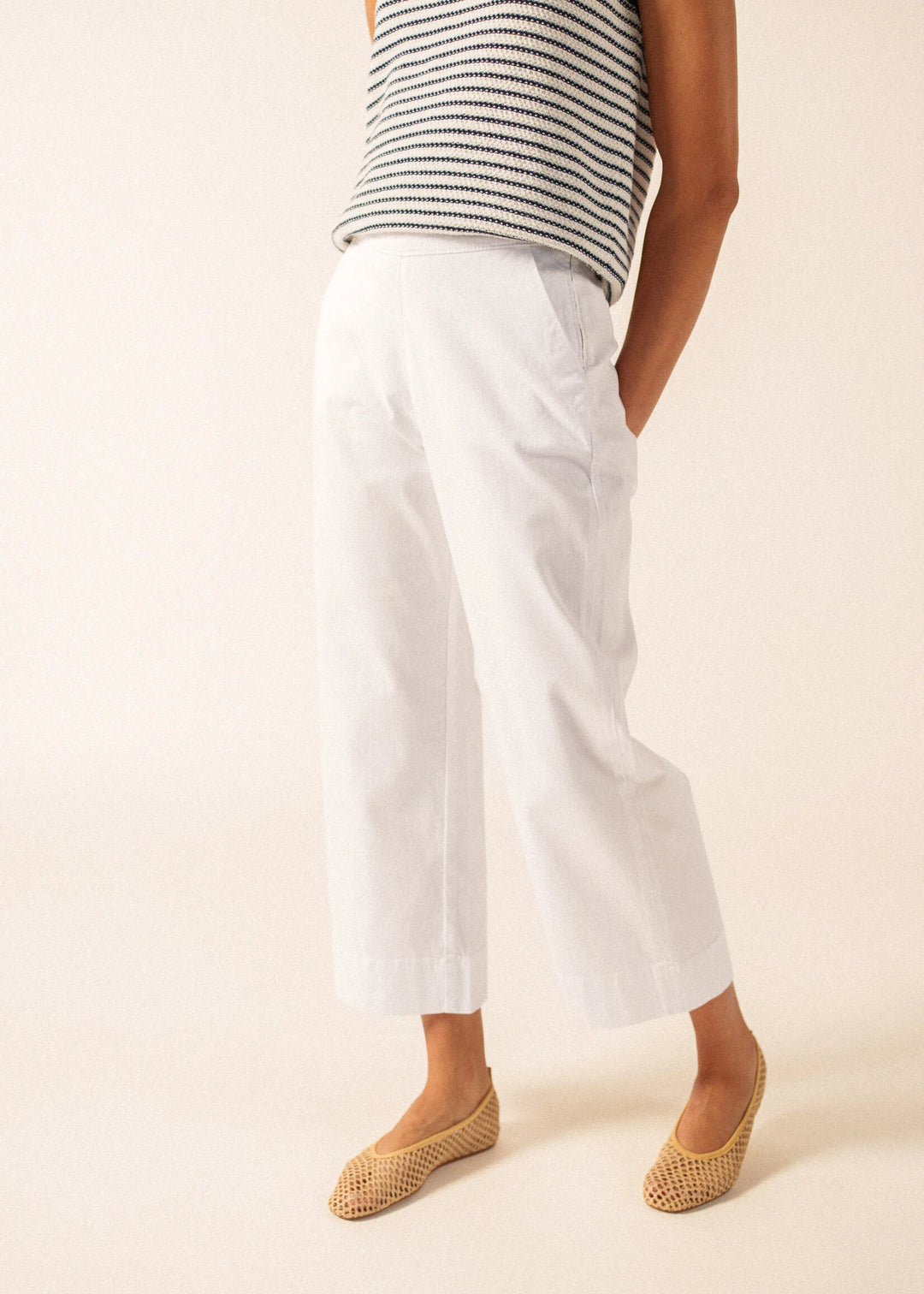 CHIARA PANTS "WHITE"