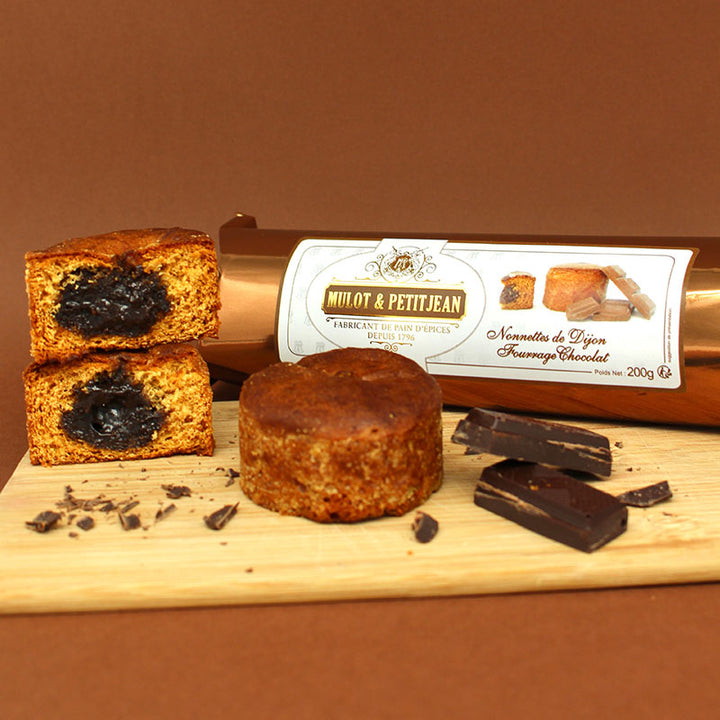 NONNETTES WITH CHOCOLATE FILLING - 6 PIECES 200G