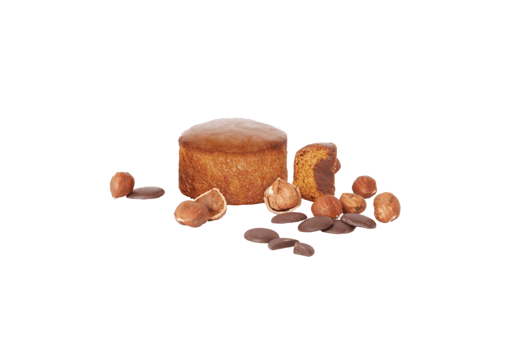 NONNETTES WITH CHOCOLATE FILLING - 6 PIECES 200G