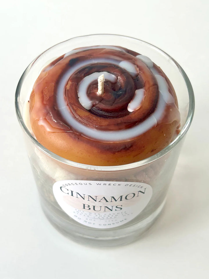 CINNAMON BUN DESSERT CANDLE