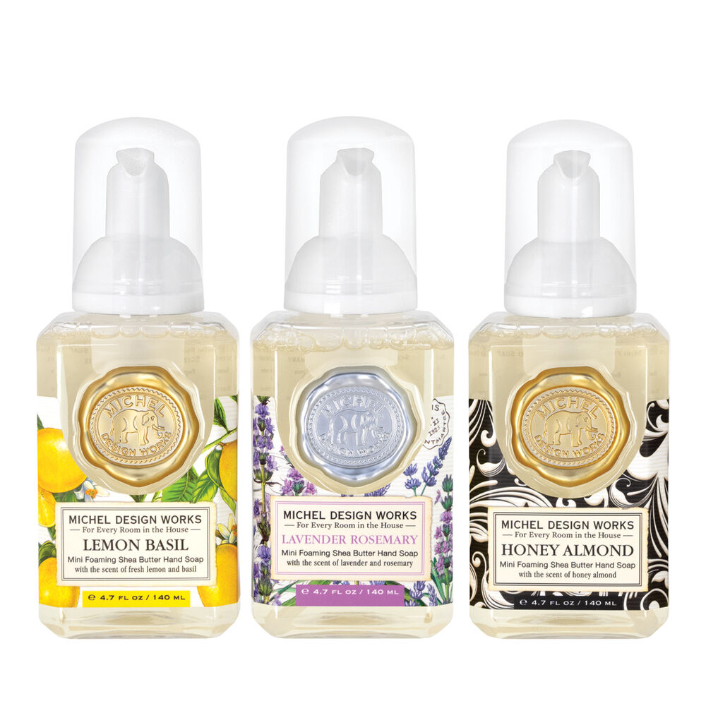 MINI FOAMING HAND SOAP SET "THE CLASSICS"