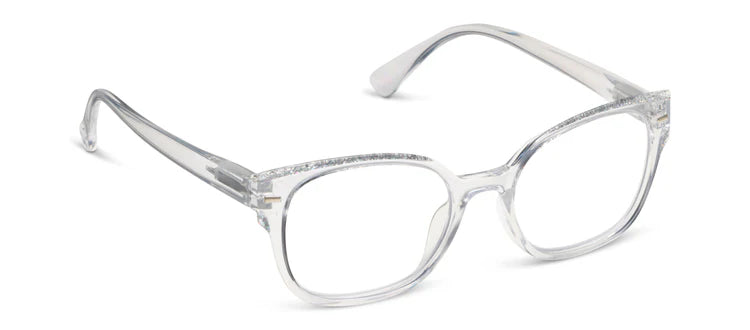 GLIMMER READING GLASSES "CLEAR +1.00"