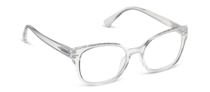 GLIMMER READING GLASSES "CLEAR +1.00"