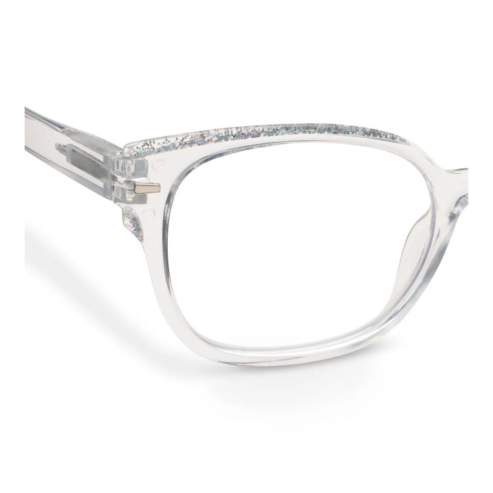 GLIMMER READING GLASSES "CLEAR +1.00"