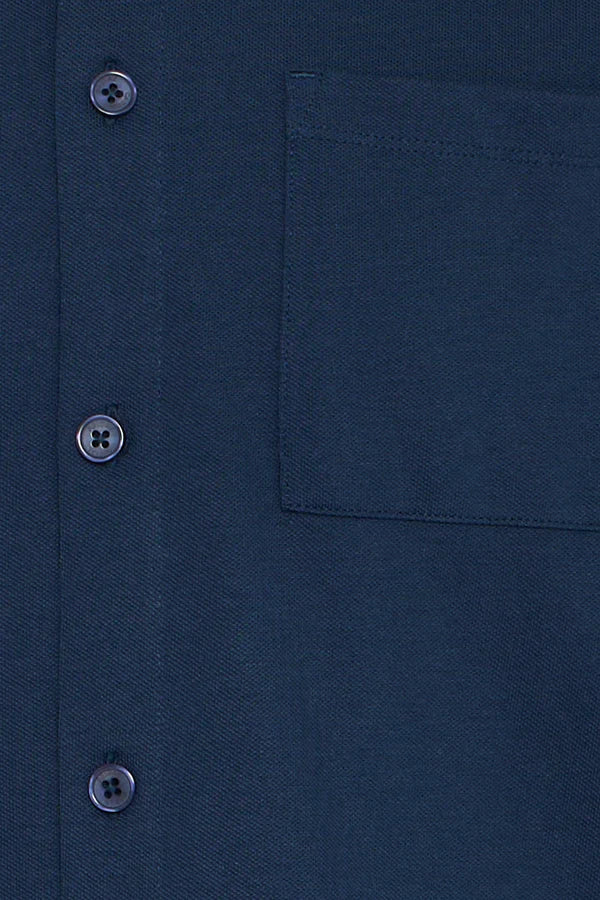 CFEDSTROM PIQUE CARDIGAN "NAVY BLAZER"