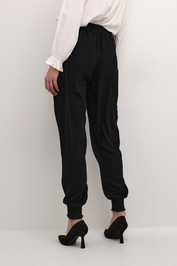 CRCOCAMIA HAREM PANT - PITCH BLACK