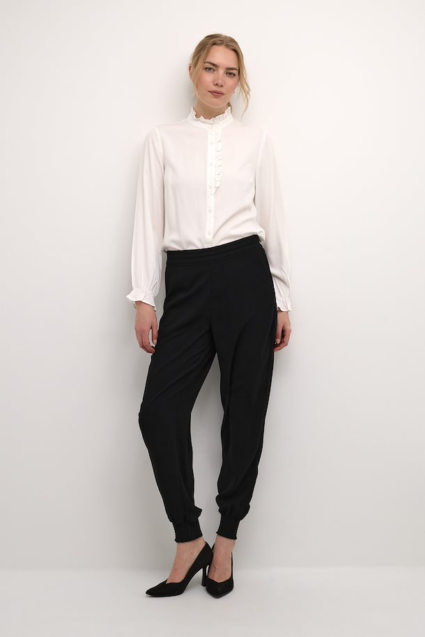 CRCOCAMIA HAREM PANT - PITCH BLACK