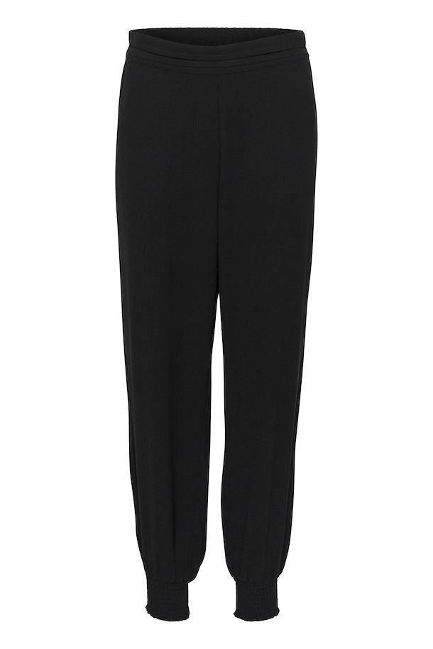 CRCOCAMIA HAREM PANT - PITCH BLACK