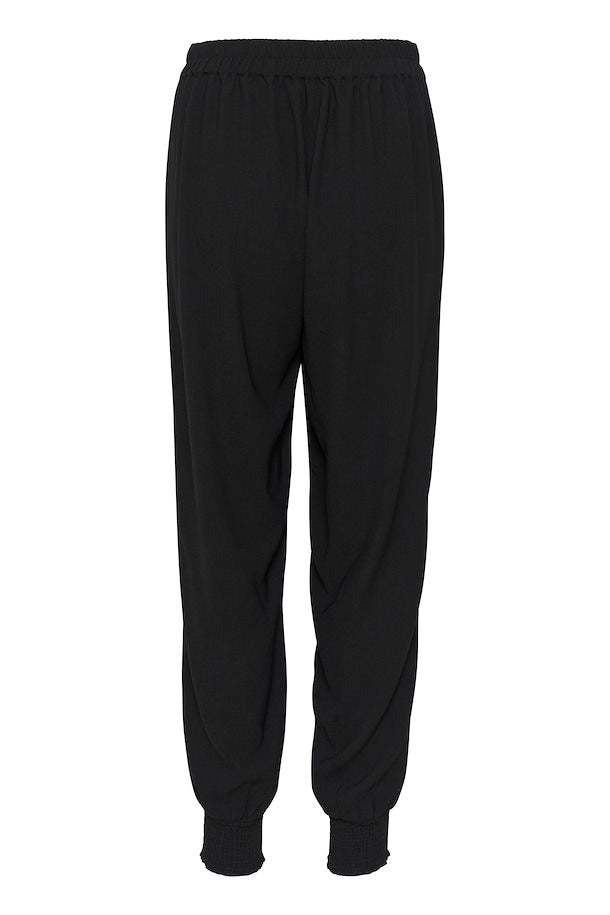 CRCOCAMIA HAREM PANT - PITCH BLACK