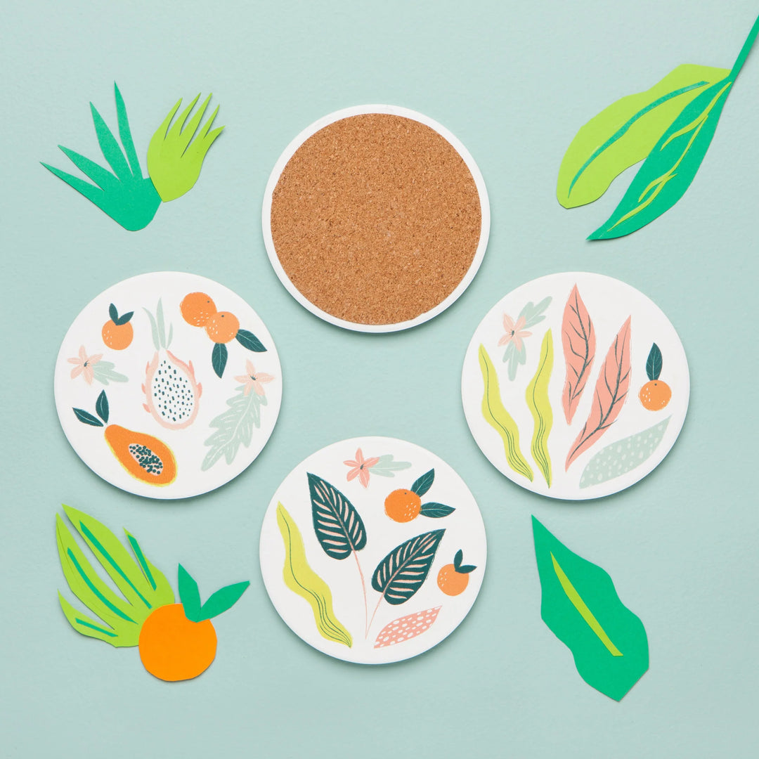 PARADISE SOAK UP COASTER - SET OF 4