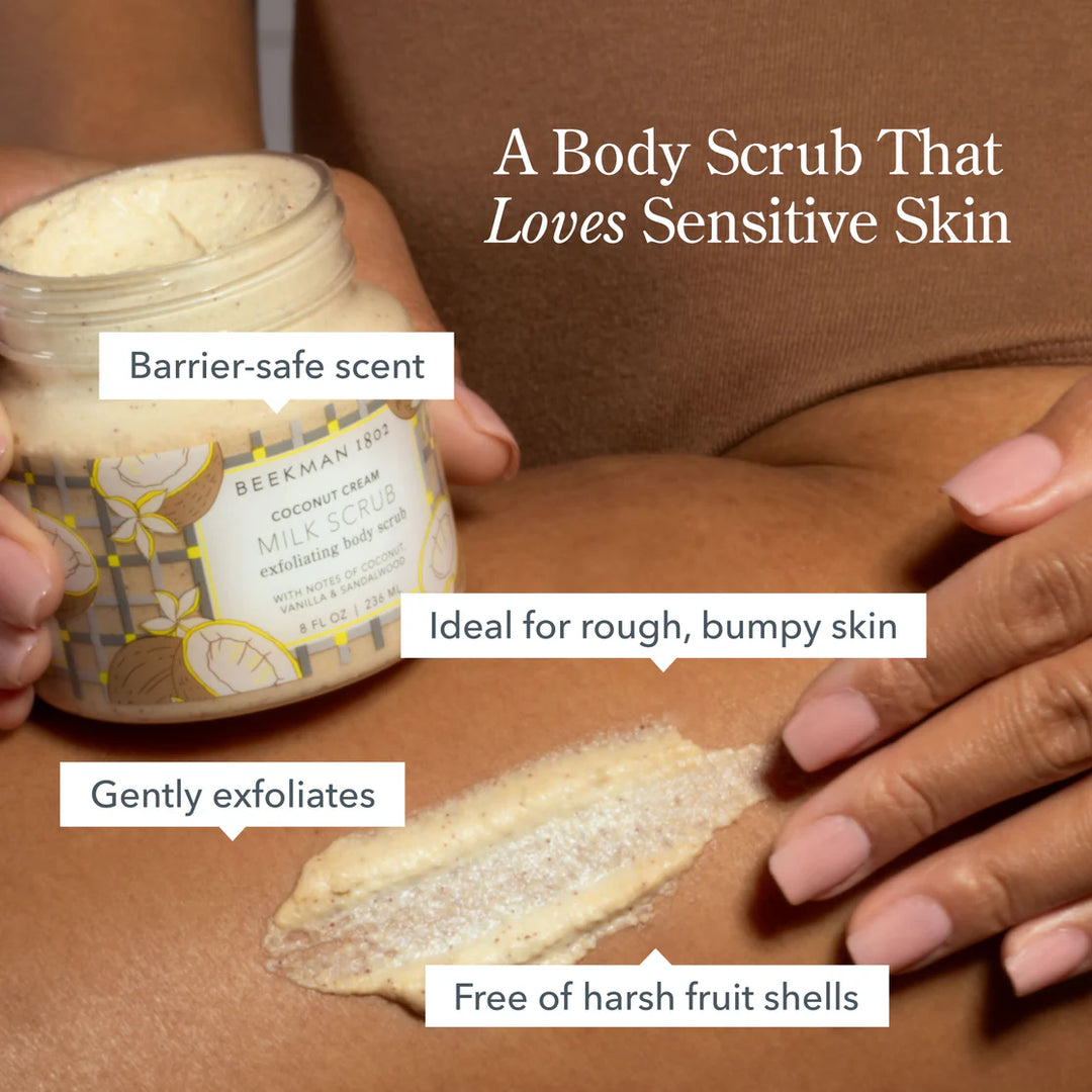 COCONUT CREAM EXFOLIATING BODY SCRUB