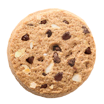 DARK CHOCOLATE AND COCONUT COOKIES 130G