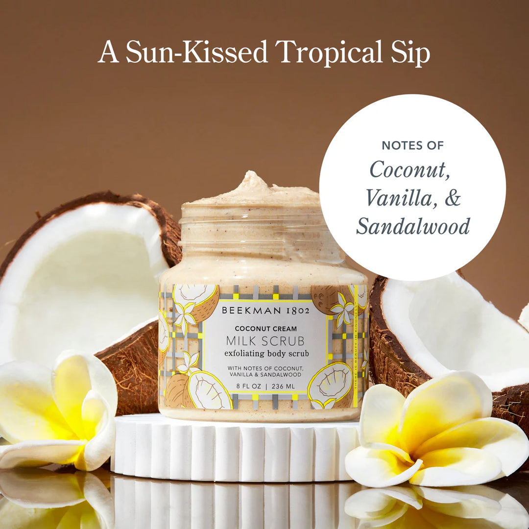 COCONUT CREAM EXFOLIATING BODY SCRUB