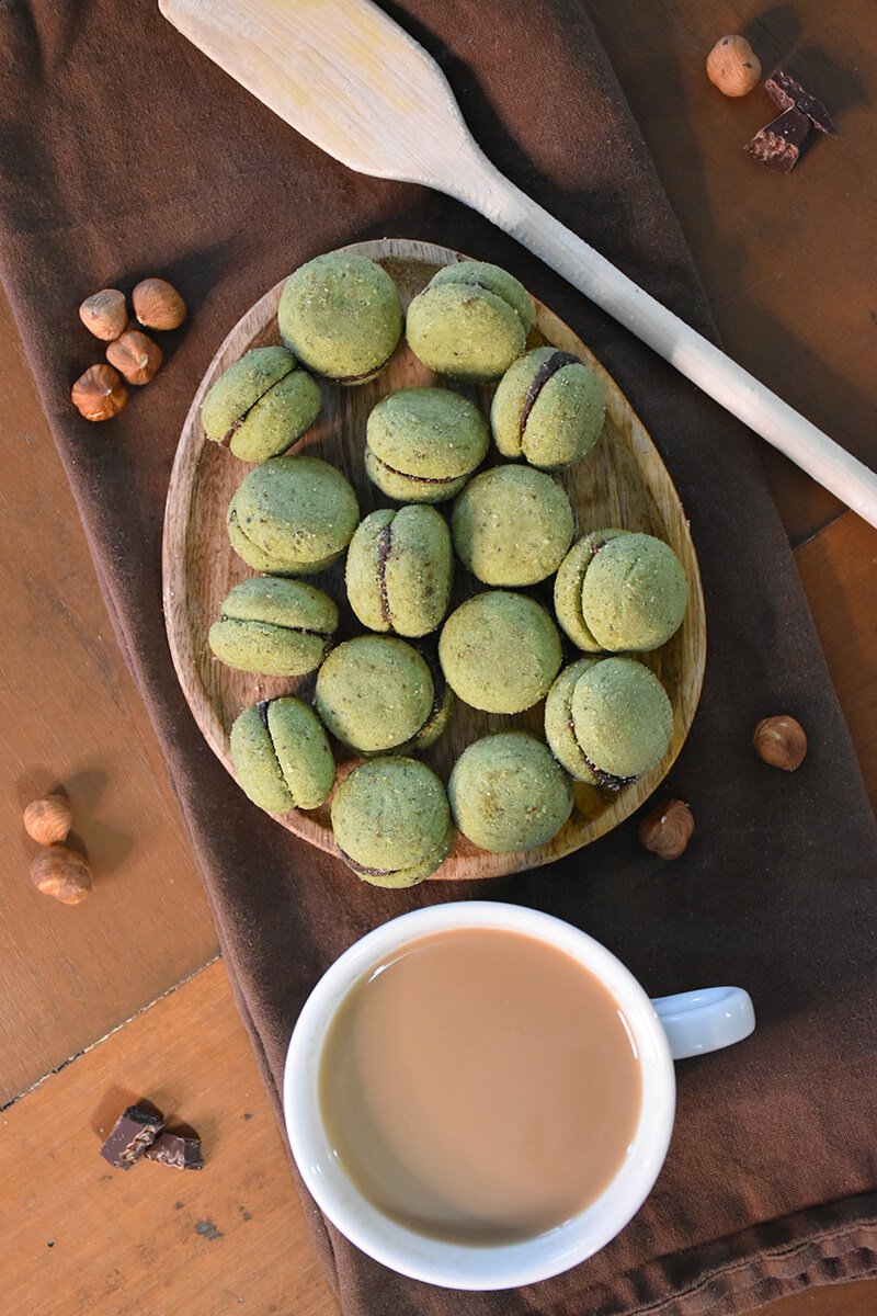 BACI DI DAMA - COCOA AND PISTACHIO 130G