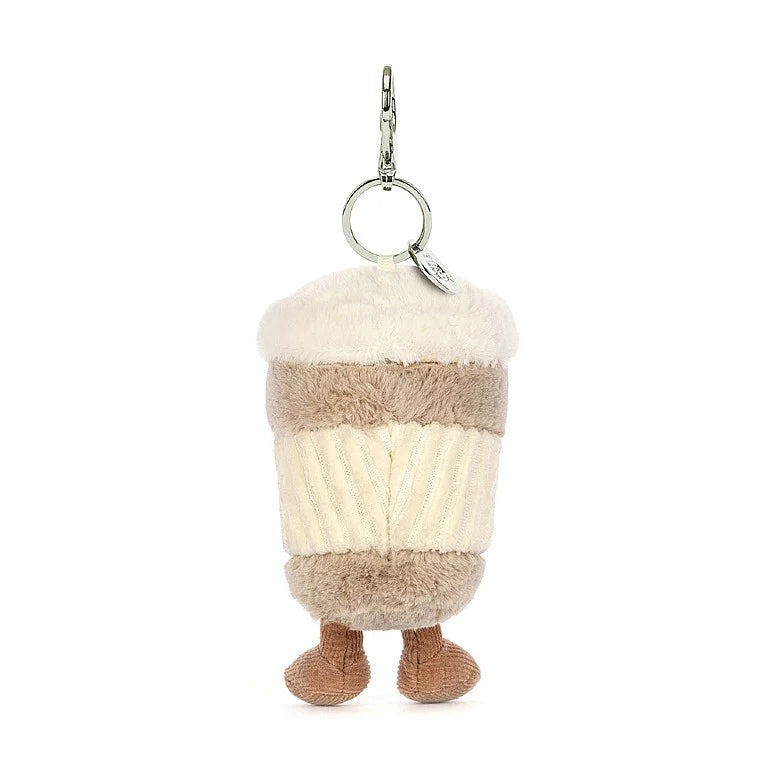JELLYCAT - AMUSEABLE COFFEE-TO-GO BAG CHARM