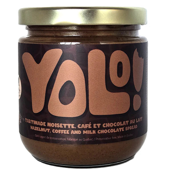 HAZELNUT MILK, MILK CHOCOLATE & COFFEE SPREAD 250G