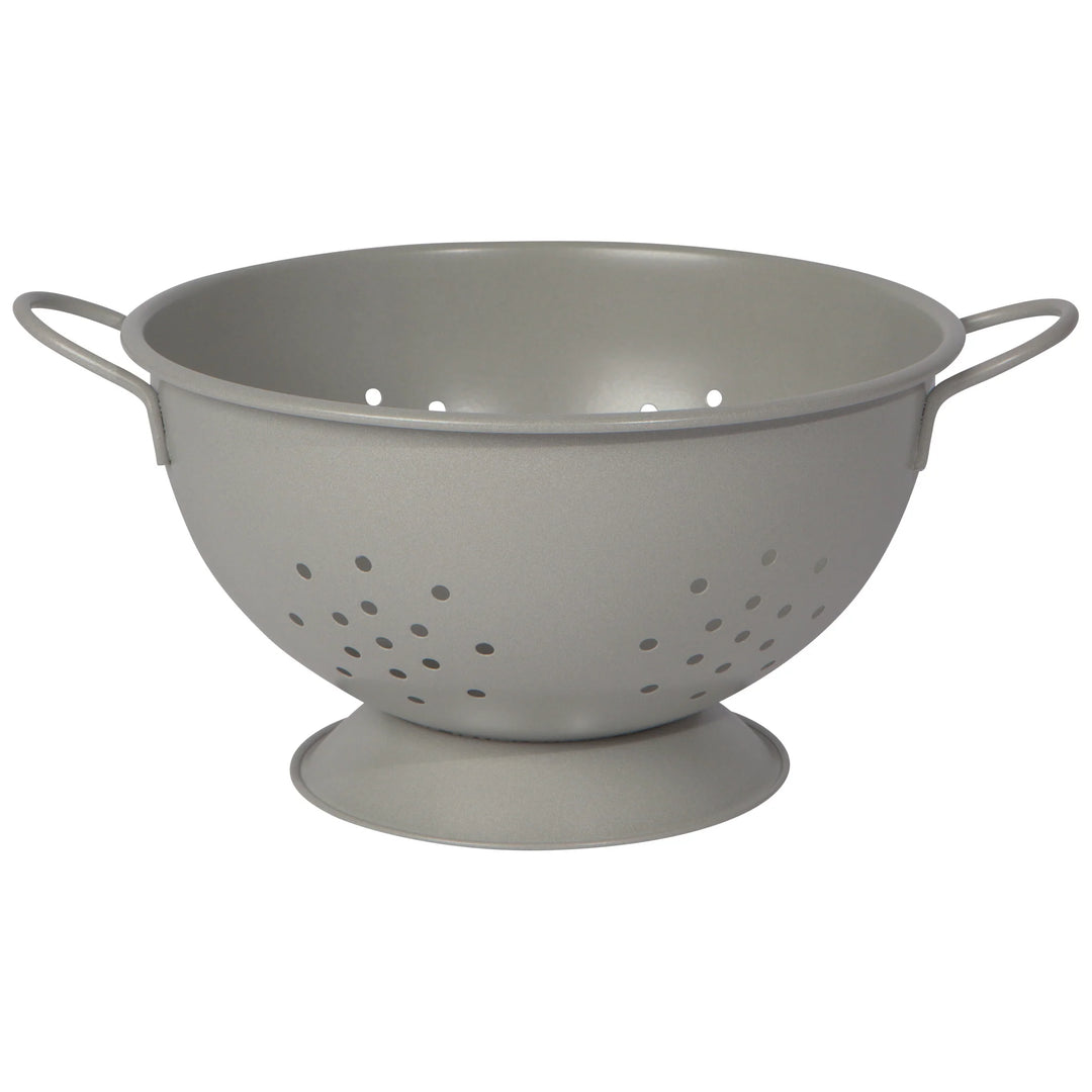 MATTE FOG GRAY LARGE COLANDER