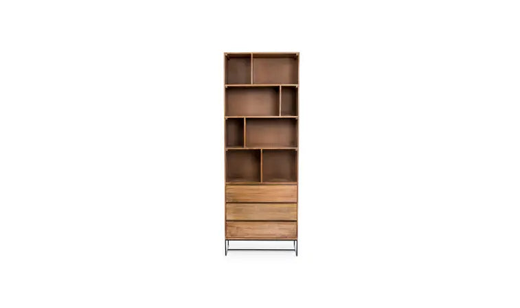 COLVIN SHELF WITH DRAWERS