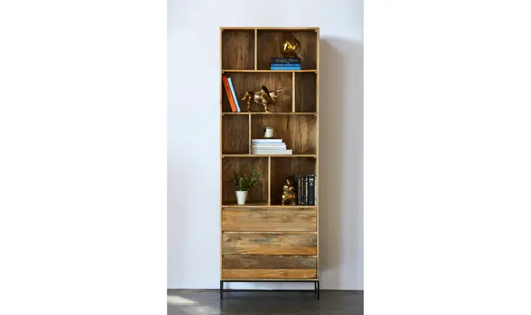 COLVIN SHELF WITH DRAWERS