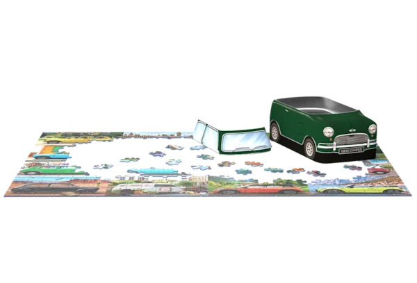 CLASSIC MINI COOPER TIN - 550-PIECE PUZZLE