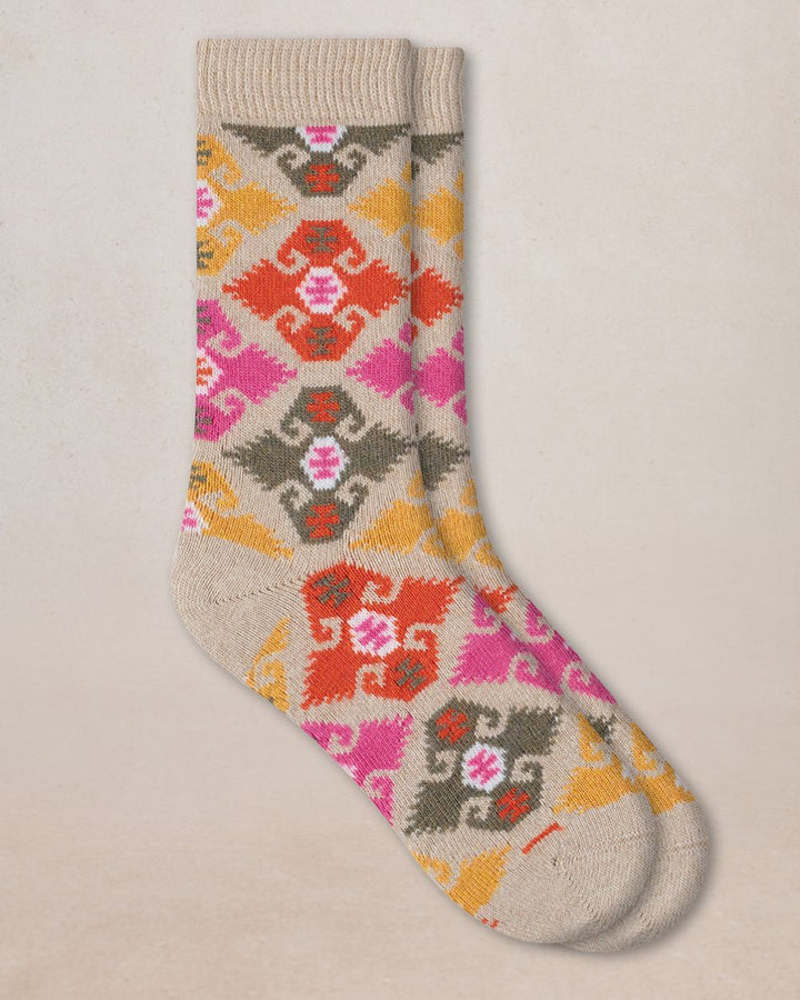 CASHMERE SOCKS TAPESTRY "CORDAGE"