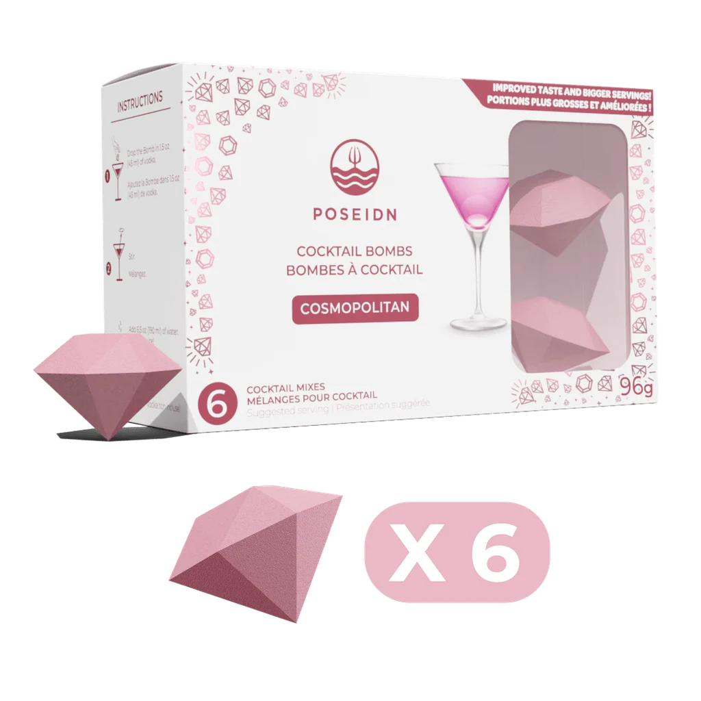 COSMOPOLITAN COCKTAIL BOMBS 6PC