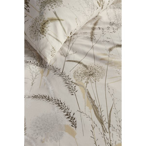 FLEUR DE COTON FLOWERED DUVET COVER "KING" + 2 PILLOW SHAMS