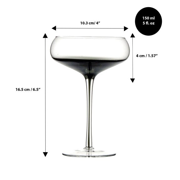ONYX COCKTAIL COUPE 150ML - SET OF 4
