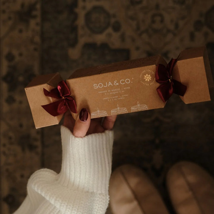 CANDLES TRIO CRACKER - WINTER