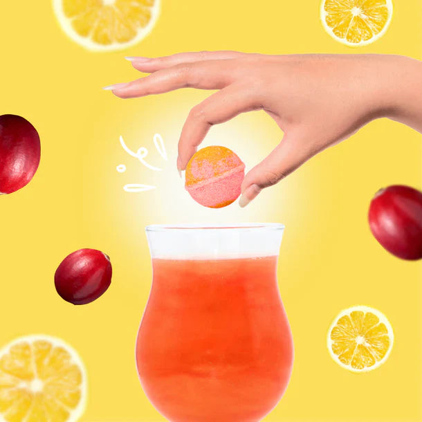 CRANBERRY LEMONADE GLIMMER BOMB