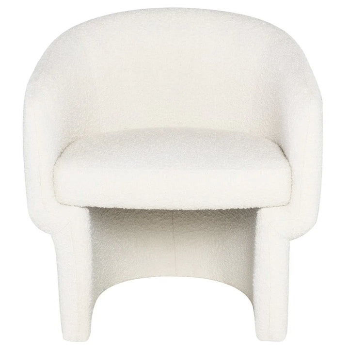 CLEMENTINE OCCASIONAL CHAIR "BUTTERMILK BOUCLE"