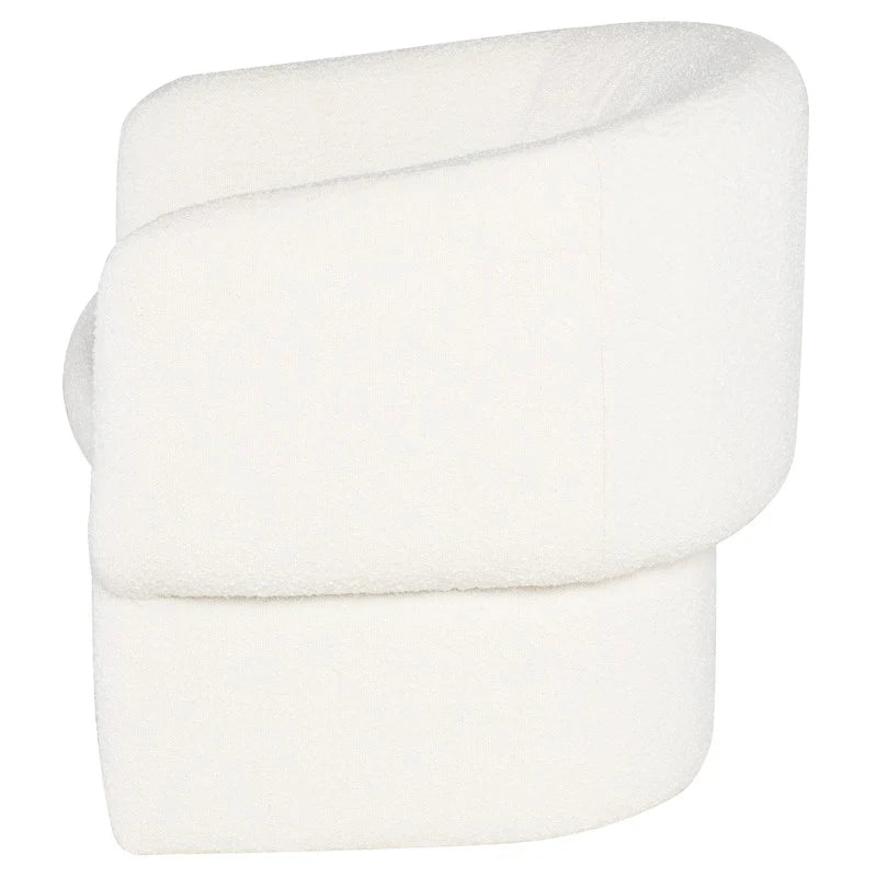 CLEMENTINE OCCASIONAL CHAIR "BUTTERMILK BOUCLE"