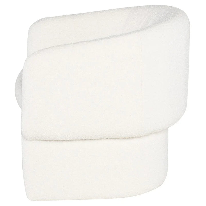 CLEMENTINE OCCASIONAL CHAIR "BUTTERMILK BOUCLE"
