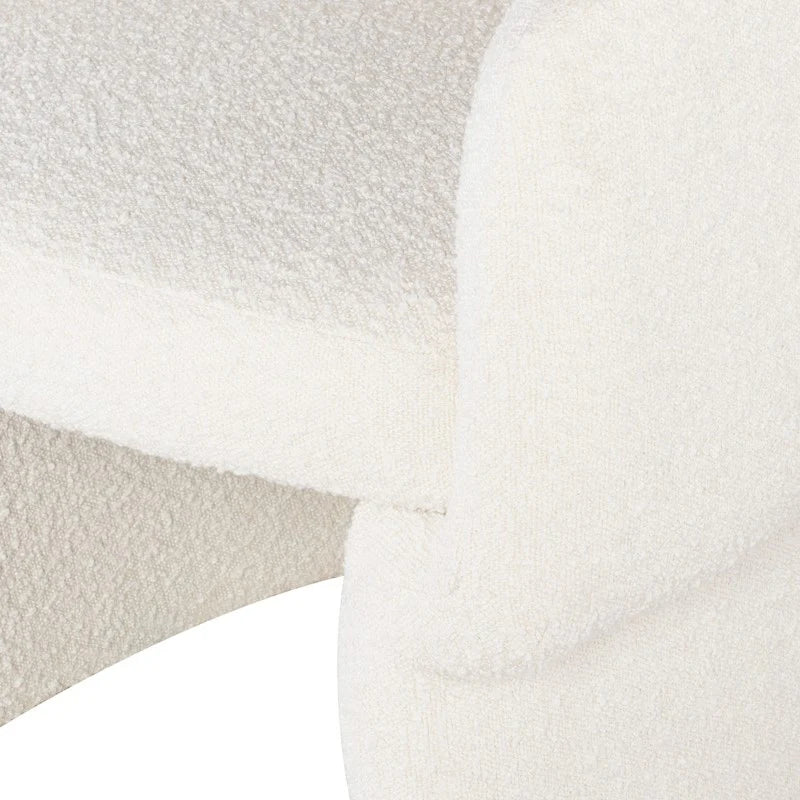 CLEMENTINE OCCASIONAL CHAIR "BUTTERMILK BOUCLE"