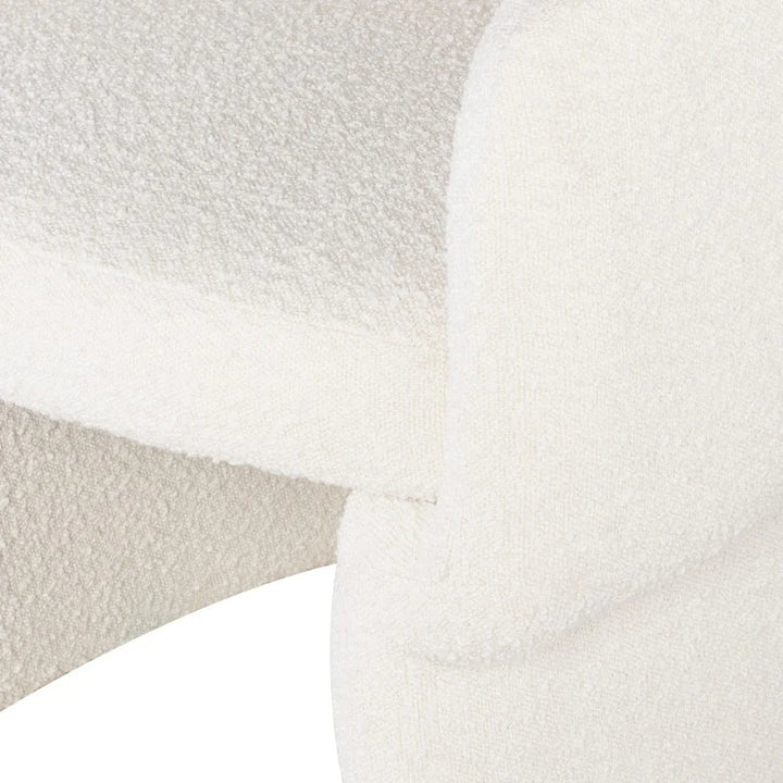CLEMENTINE OCCASIONAL CHAIR "BUTTERMILK BOUCLE"