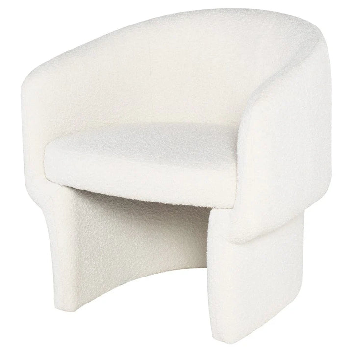 CLEMENTINE OCCASIONAL CHAIR "BUTTERMILK BOUCLE"