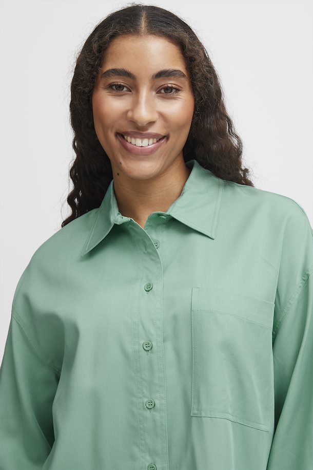 BYGILIE SHIRT - CREME DE MENTHE