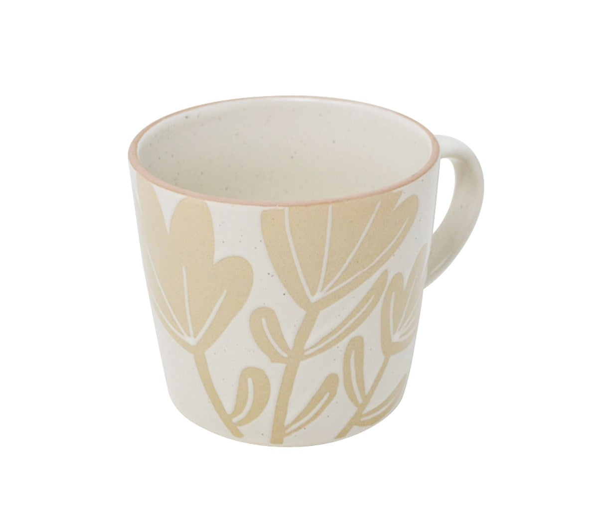 CREAM TULIP MUG