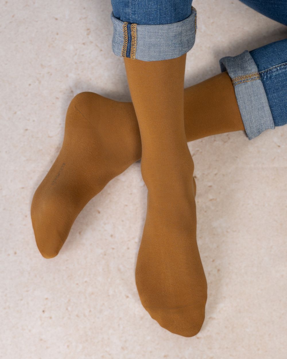 EGYPTIAN COTTON SOCKS "LEATHER"