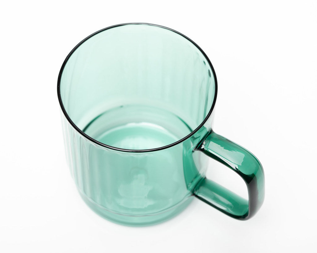 GLASS CUP | AQUA - DEEP TURQUOISE