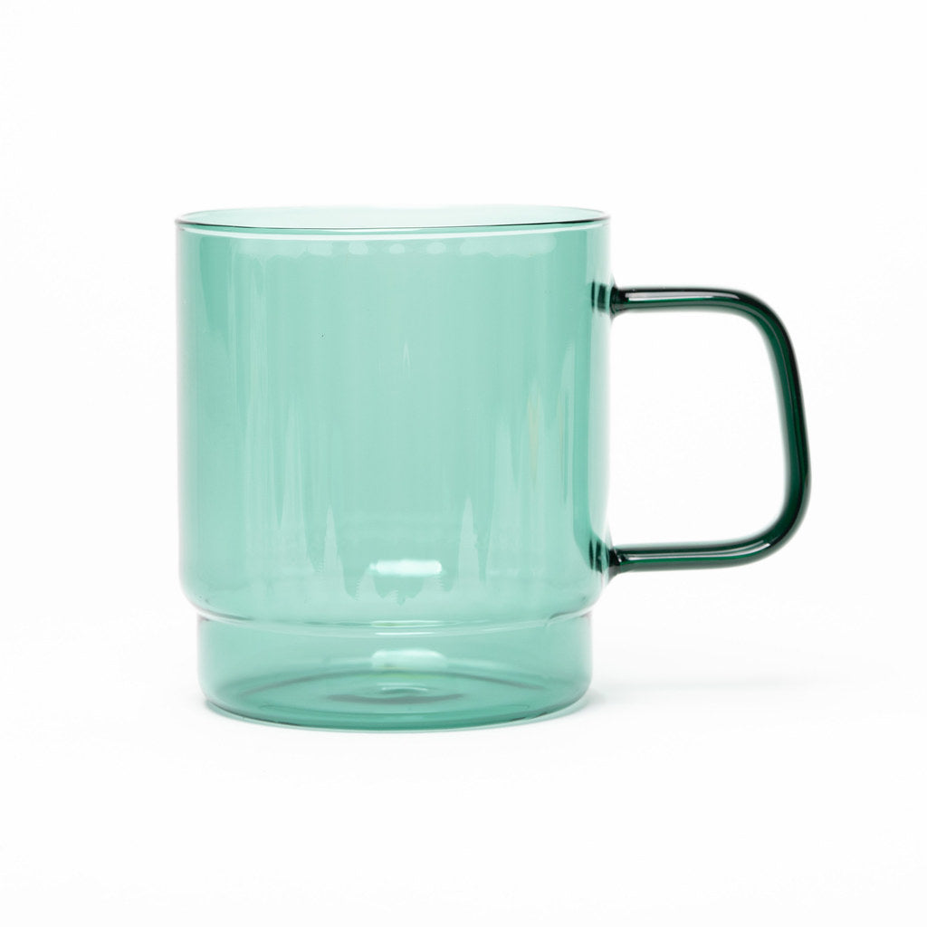 GLASS CUP | AQUA - DEEP TURQUOISE
