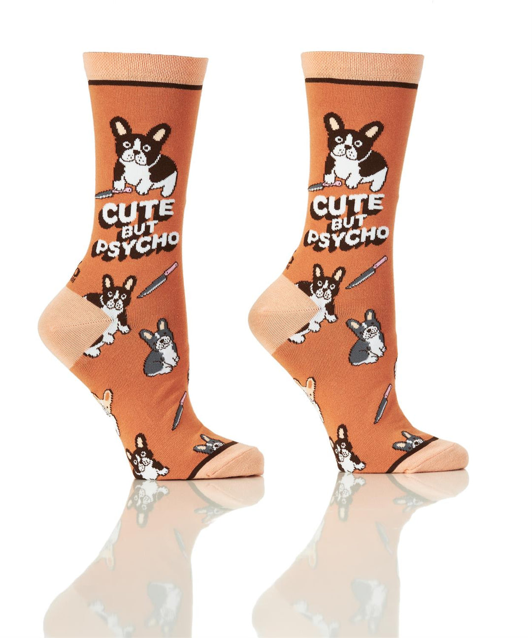 CUTE BUT PSYCHO CREW SOCKS