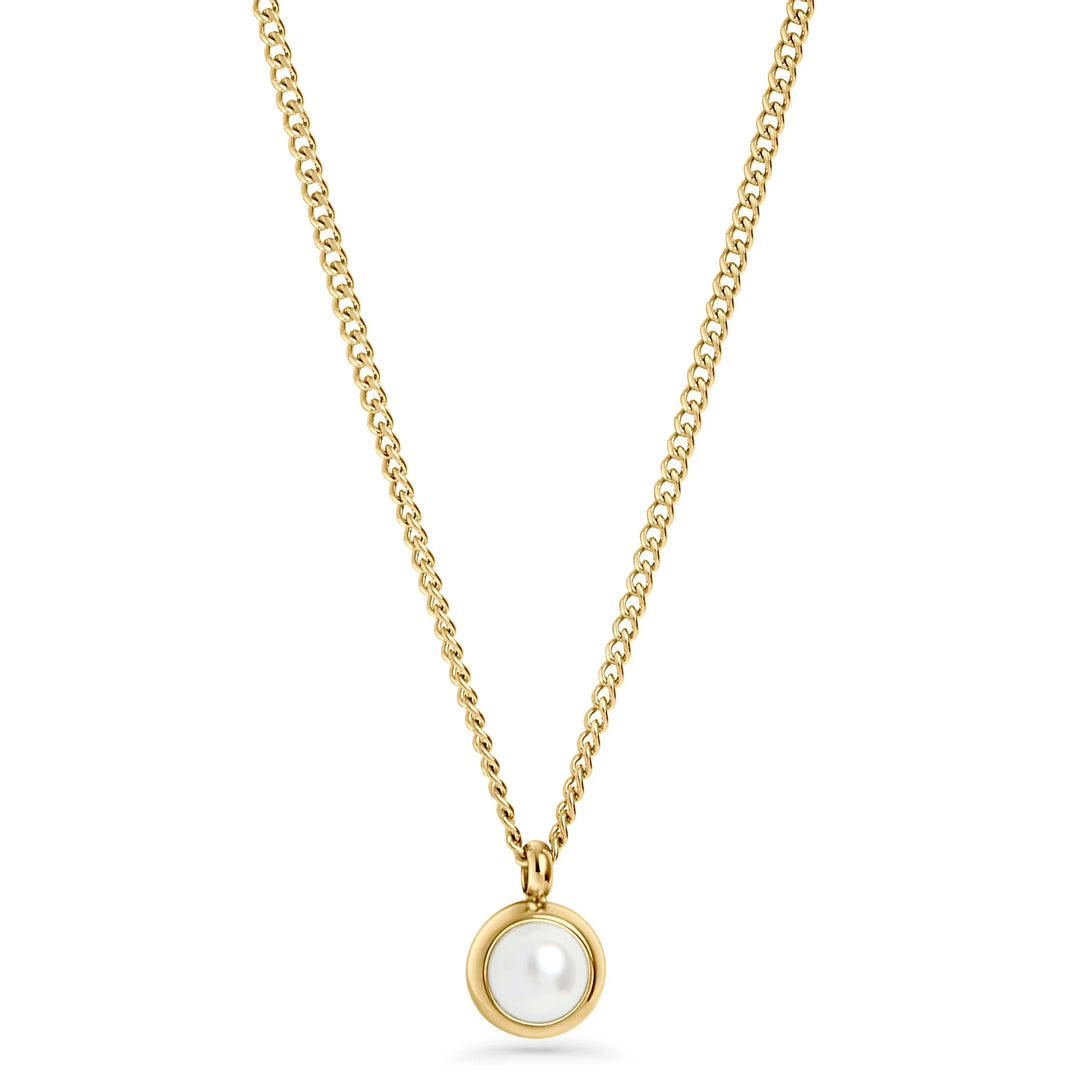Mia Perla Pendant Necklace Gold