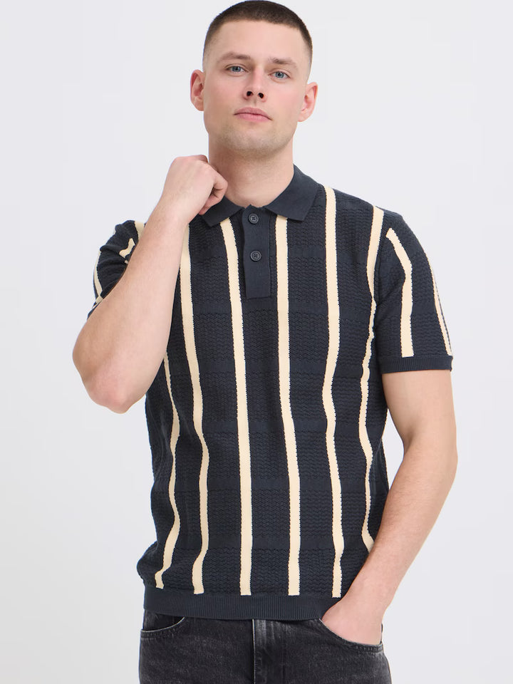 BHDARIN KNIT POLO "SALUTE"