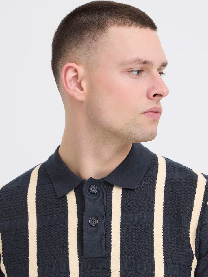 BHDARIN KNIT POLO "SALUTE"