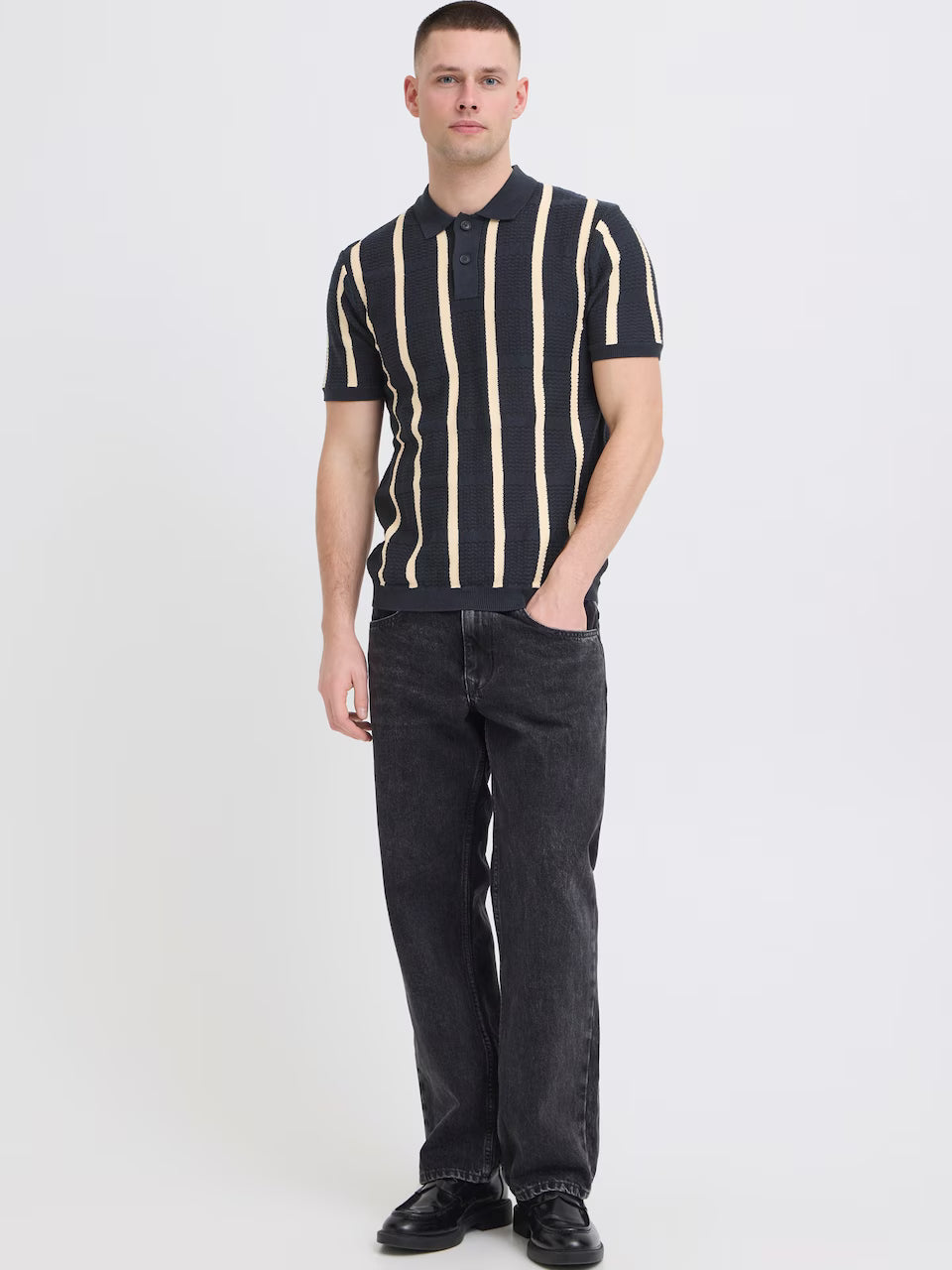 BHDARIN KNIT POLO "SALUTE"