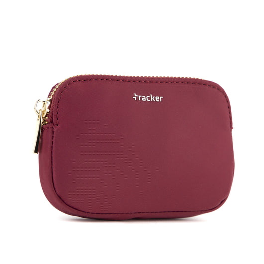 PORTEFEUILLE ZIPPÉ TRACKER PALM ROUGE FONCÉ
