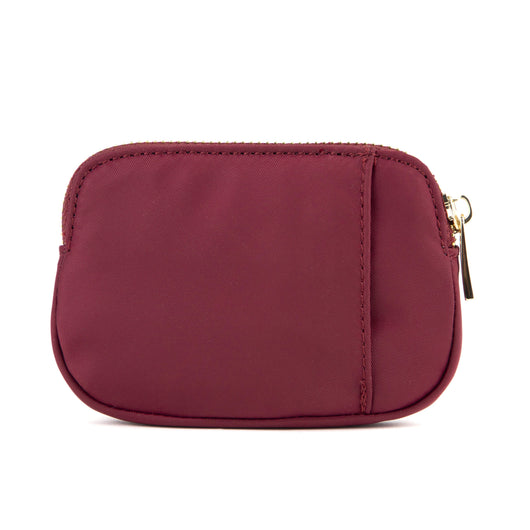 PORTEFEUILLE ZIPPÉ TRACKER PALM ROUGE FONCÉ